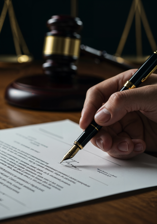 Firma de documentacion legal en Valencia